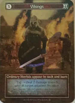 Vikings Foil - Sorcery Contested Realm, Arthurian Legends - Image 1