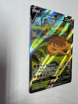 CHARIZARD V 2022 POKEMON SWORD & SHIELD BLACK STAR PROMO A #SWSH260 - Image 2