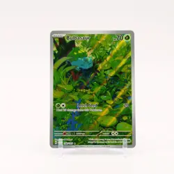 Bulbasaur - 166/165 151 Illustration Rare Pokemon - NM/MINT - Image 1