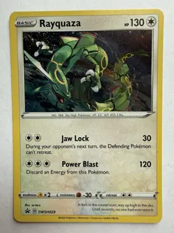Rayquaza - SWSH029 - Cosmos Holo - Pokemon TCG - Black Star Promo - Image 1