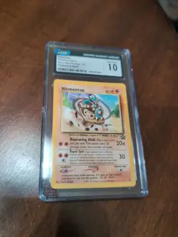 Pokemon 2001 Black Star Promo Regular Finish Hitmontop #37 - Image 1
