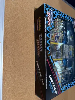 Pokemon Crown Zenith Shiny Zacian & Zamazenta Premium Figure Collection Sealed - Image 2