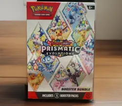Pokemon TCG Scarlet & Violet Prismatic Evolutions Booster Bundle Factory Sealed - Image 1