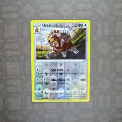 Pokemon TCG Ursaluna 124/189 Astral Radiance ASR Reverse Holo Rare SWSH 2022 NM - Image 1