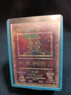 Ancient Mew Pokemon TCG Double Holo Foil RARE 2000 Promo Near Mint SEE DESCRIPTI - Image 2