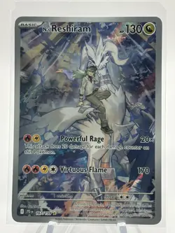 N's Reshiram Illustration Rare 167/159 NM - 2025 Pokemon TCG Journey Together - Image 1