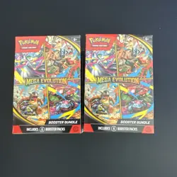 Pokemon TCG Mega Evolution Booster Bundles - Set of 2 New/Sealed - Image 1