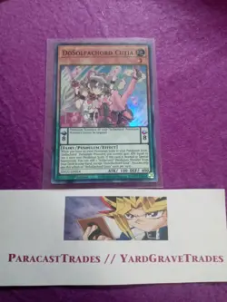 YuGiOh TCG DoSolfachord Cutia Ancient Guardians ANGU-EN014 1st Edition Super - Image 3