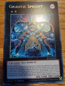 YuGiOh! Gigantic Spright - BLTR-EN091 - Secret Rare - NM - English - 1. Edition - Image 1