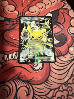 Pikachu EX XY124 XY Promos Holo Card Near Mint Condition - Image 1