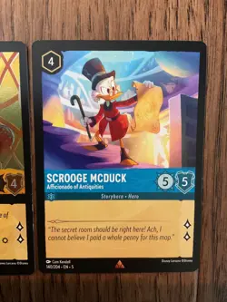 Disney Lorcana: 5 RARE Cards (Doc, Vanellope, Scrooge, etc.) Shimmering Skies - Image 4