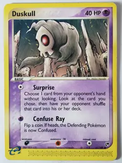 Duskull 61/100 LP - EX Sandstorm Pokemon Card - Midori Harada Art - Image 1