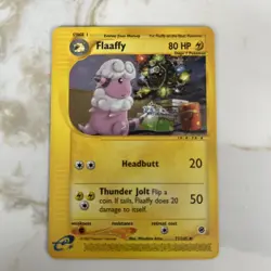 Pokemon TCG: Flaaffy 77/165 (2002) Expedition • Non-holo E-reader Series Card - Image 2
