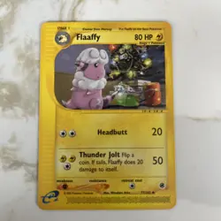 Pokemon TCG: Flaaffy 77/165 (2002) Expedition • Non-holo E-reader Series Card - Image 3