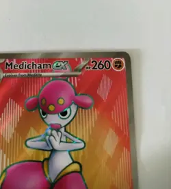 Medicham ex 161/142 Secret Rare Pokemon TCG Card Stellar Crown SV07 - Image 5