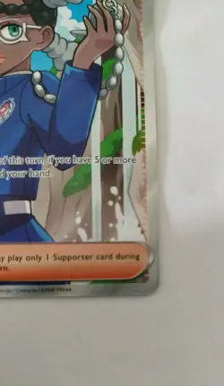 Amarys 132/131 Ultra Rare Pokemon TCG Card Prismatic Evolutions - Image 2