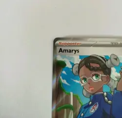 Amarys 132/131 Ultra Rare Pokemon TCG Card Prismatic Evolutions - Image 4