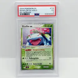 🇩🇪 CARTA POKEMON CARD - BISAFLOR EX HOLO 112/112 (2004) - GERMAN - PSA 5 - Image 1