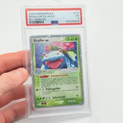 🇩🇪 CARTA POKEMON CARD - BISAFLOR EX HOLO 112/112 (2004) - GERMAN - PSA 5 - Image 2