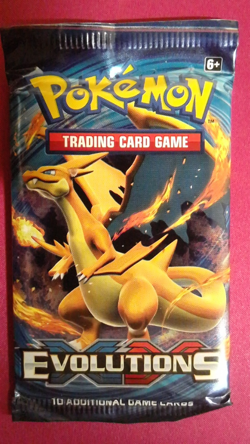 Pokemon TCG: XY-Evolutions Booster Pack (10 Cards) Various Pack Arts - Image 1