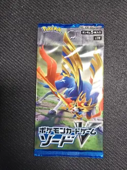 Pokemon Sword S1W Booster Pack Sword and Shield Japanese Card - Image 1