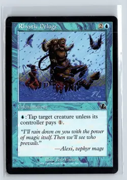 (2x) RHYSTIC DELUGE - MTG Magic the Gathering Card - Prophecy - Common - Image 1