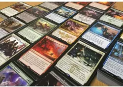 360 DIFFERENT UNIQUE MTG Magic RARE ONLY Cards Randomly Assortment w/ PRO-BINDER - Image 1