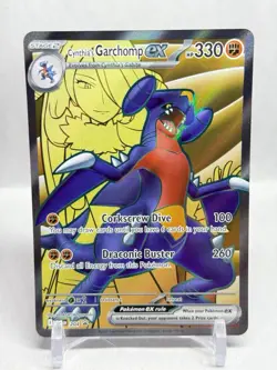 Pokemon TCG Cynthia's Garchomp ex 204 SV: Scarlet & Violet Promo Cards Near Mint - Image 1