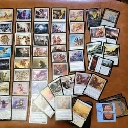 Custom Complete COMMANDER Magic Deck. ALL 100 Cards Tribal REBELS Fetching Hero - Image 3