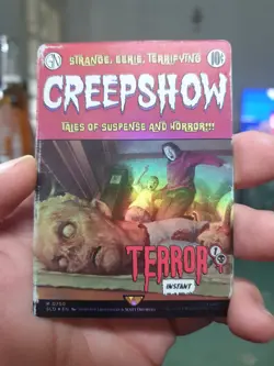 MTG Terror Near Mint Foil Secret Lair - Image 1