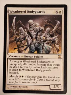 Weathered Bodyguards - Time Spiral - Magic the Gathering MTG Nice! - Image 1