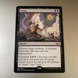 MTG Magic the Gathering Damn (80/687) Modern Horizons 2 LP - Image 1