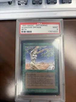 PSA 9 1993 MTG Shanodin Dryads - Image 1