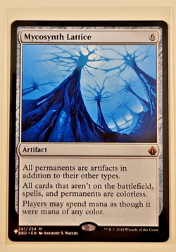 Mycosynth Lattice 241/254 Reg Mythic MTG The List Reprints NM - Image 1
