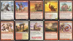MTG Boros Giant Deck - Brion Sunrise Sovereign Behemoth Magic Gathering - Image 1
