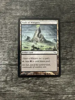 MTG 1x Vault of Whispers x1 LP Mirrodin - Image 1