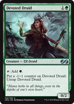 MTG DEVOTED DRUID EXC - DRUIDO DEVOTO - UMA - MAGIC - Image 1
