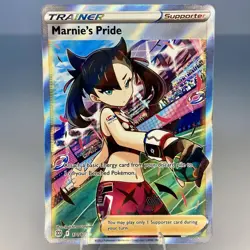 Marnie's Pride 171/172 SWSH Brilliant Stars Ultra Rare Full Art Holo Pokemon NM - Image 1