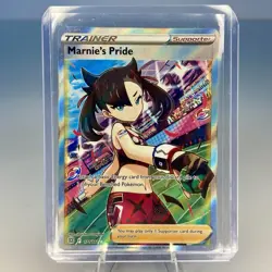Marnie's Pride 171/172 SWSH Brilliant Stars Ultra Rare Full Art Holo Pokemon NM - Image 5