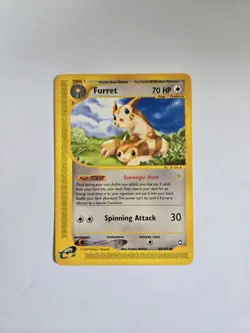 Pokemon TCG Furret Aquapolis e series uncommon 48/147 2002 NM - Image 1