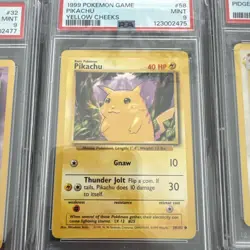 pokemon base set lot Of 6 Graded PSA 9 Slabs - Image 3