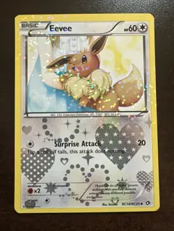 Eevee RC14/RC25 Legendary Treasures Radiant Collection Pokemon TCG - LP/OC - Image 1
