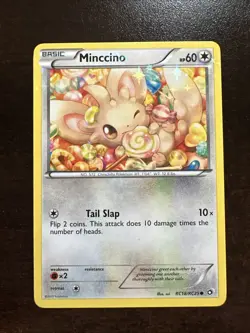 Minccino RC18/RC25 VLP Pokemon TCG Legendary Treasures Radiant Collection - Image 1