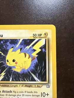 Pikachu 70/111 1st Edition LP Pokemon TCG Neo Genesis - Image 3