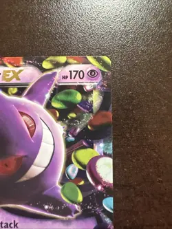 Gengar EX 34/119 LP Pokemon TCG XY Phantom Forces - Image 3