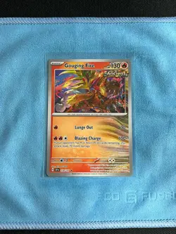 Pokemon TCG Gouging Fire 038/191 Surging Sparks Non-Holo Exclusive - Image 1