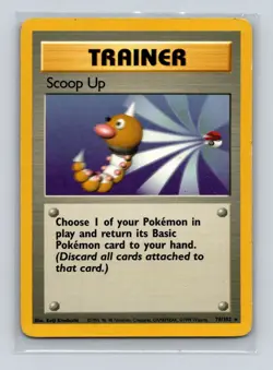 Base Set #078/102 Scoop Up Rare Pokemon NM - Image 1