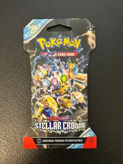Sleeved Booster Pack - Pokemon TCG: Sv: Stellar Crown Expansion - Galvantula ex - Image 1