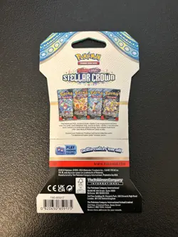 Sleeved Booster Pack - Pokemon TCG: Sv: Stellar Crown Expansion - Galvantula ex - Image 2