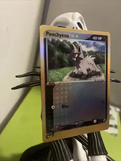 Pokemon TCG Poochyena 63/109 EX Ruby Sapphire Reverse Holo Rare NM - Image 3